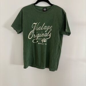 BDG Women’s Vintage Originals T-Shirt Green M/L